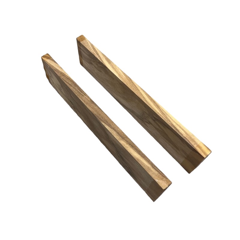 Olivenbaum, 1 Paar, 125 x 30 x 6 mm, Edelholz,