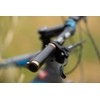 Gusti Phil A. Leather Handlebar Grip, Bicycle Grip, Black Leather