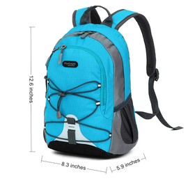 Mochila deportiva impermeable para niños de tamaño pequeño de 10L, mochila de viaje de senderismo al aire libre en miniatura, para niñas y niños de altura inferior a 1,2 m