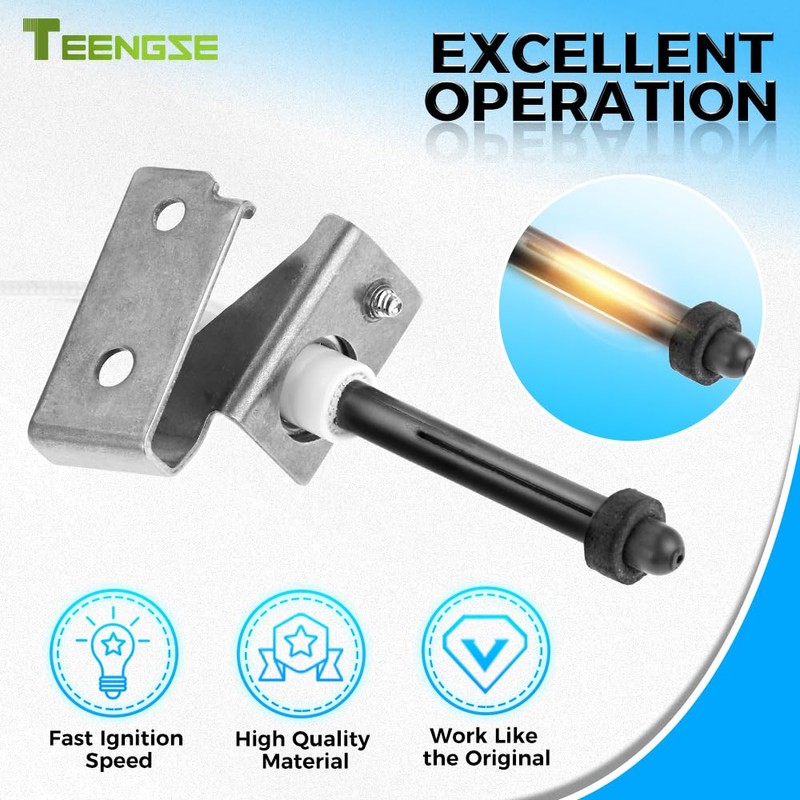 TEENGSE 115V Hot Surface Ignitor Kit, Furnace Ignitor Kit with