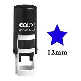STAR sello de entintaje Mini goma Colop ano Maestros decorativos Sellos 12mm