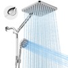 Dual Handheld Shower Head Combo, 2-in-1 Rain Shower Heads System