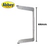 Abbey Hardware Fence Panel Clips - 44mm & 50mm (10,