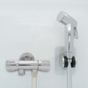 Copper Double Switch Outlet Angle Valve Toilet Bidet Shower Faucet