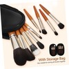 OHPHCALL 9pcs Travel Makeup Brush Holder Foundation Eye Blush Brushes