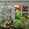 Acrylic Tarantula Enclosure, Micro Habitat Terrarium for Arboreal & Terrestrial