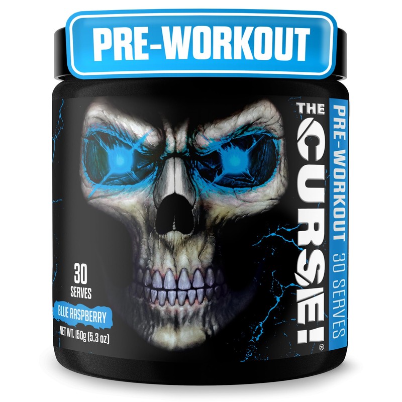 JNX SPORTS The Curse! Pre Workout Powder for Men &