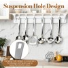SIWOKJJO 6 Pcs Cooking Utensils Set, Stainless Steel Kitchen Utensils