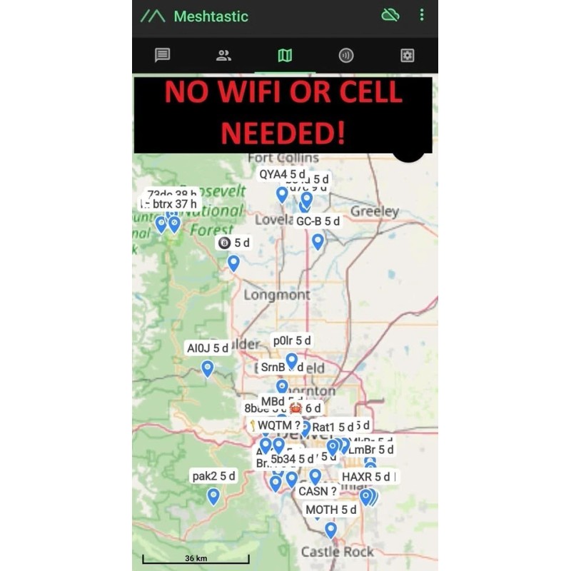 ESP Meshtastic Heltec V3 Nodes 915MHz LoRa – 3000mAh Battery,