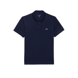 Lacoste Men's Regular Fit Cotton Blend Polo Shirt, Navy Blue, Medium