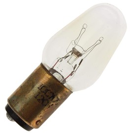 IP INDUSTRIAL PERFORMANCE General Electric C7 Miniature Bulb, 10C7/DC 120V, 10 Watt, BA15D Bayonet Base, Clear Light Bulb (1 Pack)