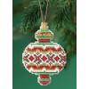 Mill Hill Counted Cross Stitch Ornament Kit 2.5"X3.5"-Ruby Diamond (14