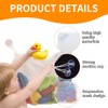 Bath Toy Storage Net Bags with Suction Hooks, Mesh Bathtub