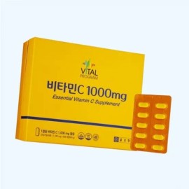 Chong Kun Dang Vital Program Vitamin C 1 000mg 600 tablets 660g 1 box Vita Duo 5114368 / 종근당 바이탈프로그램 비타민C 1 000mg 600정 660g 1박스 비타듀오 5114368