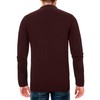 U.S. Polo Assn. Men's Solid V-Neck Long-Sleeve Sweater, Burgundy, Medium