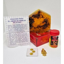 Unbranded MIEL DE AMOR CON PAJARO MACUA JABON MAS EXTRACTO CON FEROMONAS AL SER AMADO