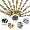 GMTOOLS 21Pcs Cobalt Drill Bits Set, M35 HSS, 135 Degree