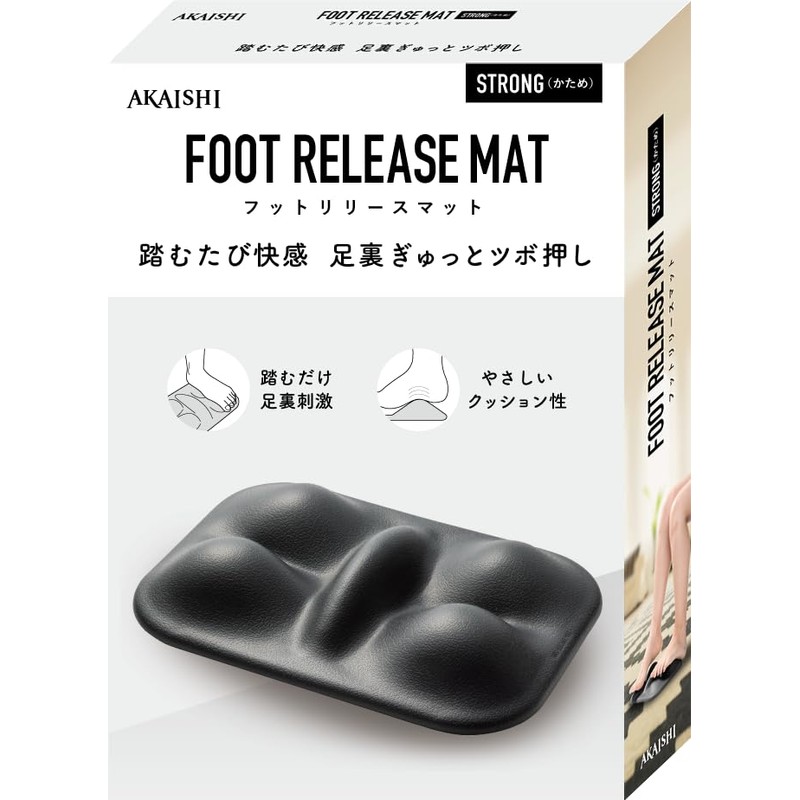 Foot Release Mat, Strong, Black