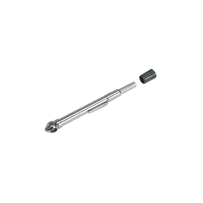 Sealey Tstpg9 Tyre Pressure Gauge With Pocket Clip 6-50Psi