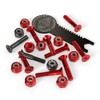 INDEPENDENT 1 PHILLIPS (RED/BLACK) Skateboard Skate Hardwear Screw Nut