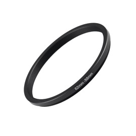 62mm to 58mm Step Up Ring Filter Adapter Black Metal Step up Adapter Rings Compatible with All Brand UV CPL ND Camera Lens Filter Step Down Ring (62mm-58mm)