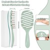 Gelapa 2pcs Detangling Hair Brush, Soft Hair Brush for Women,