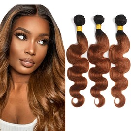 Fridnae Hair 18 20 22 Inch P27613 Bundles Ombre Body Wave Human Hair Bundles 613 Body Wave Bundles Two Tone Honey Blonde Mixed With 613 Blonde Highlight Bundles
