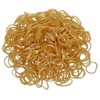 ETHAHE 600pcs Metallic Gold Latex-free Loom Refill Rubber Bands Pack