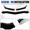 3Pcs Front Lip for 2020-2026 Corvette C8 Stingray Z51 Gloss