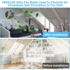 FB99100 Attic Fan Blade Propeller 12" 32 Degree 5 Blade
