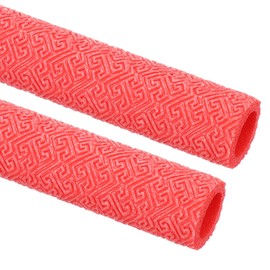 PATIKIL 6.6Ft Pipe Insulation Foam Tubing, 2Pcs 13/16"(20mm) ID 1-1/4"(32mm) OD Heat Preservation Foam Tube Cover Wrap for AC Unit Air Conditioner Water Pipe, Red