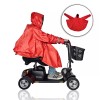 The Scooter Accessories RainRider Hooded Poncho Rain Protection Poncho for