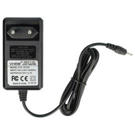 vhbw 220 V Power Supply Charger (20 V, 2 A) Compatible with Asus Eee PC R101PX, R101X, R105, R105D, R11CX, VX6, VX6S, X101 Notebook, Laptop