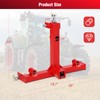 Garvee 3 Point Gooseneck Trailer Hitch with 2" Receivers for