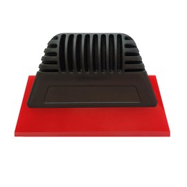 5 inch Rubber Window Tint Windshield Quarter Squeegee for Car Front Windows, Rear Glass, Mirror, Shower, Auto,Tinting Cleaning Film Installation (RED)