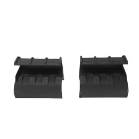 Narcilors Pair of Soft Top Rear Window Clips Retainer Brackets Tailgate Bar Holders 55395760AE 55395761AE Replacement for Jeep Wrangler JK JKU 2 Door 4 Door 2007-2018