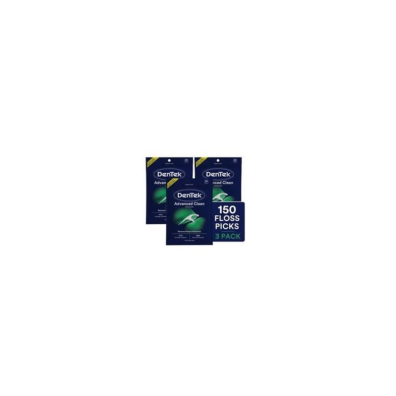 DenTek Triple Clean - Púas de hilo dental (150 unidades),
