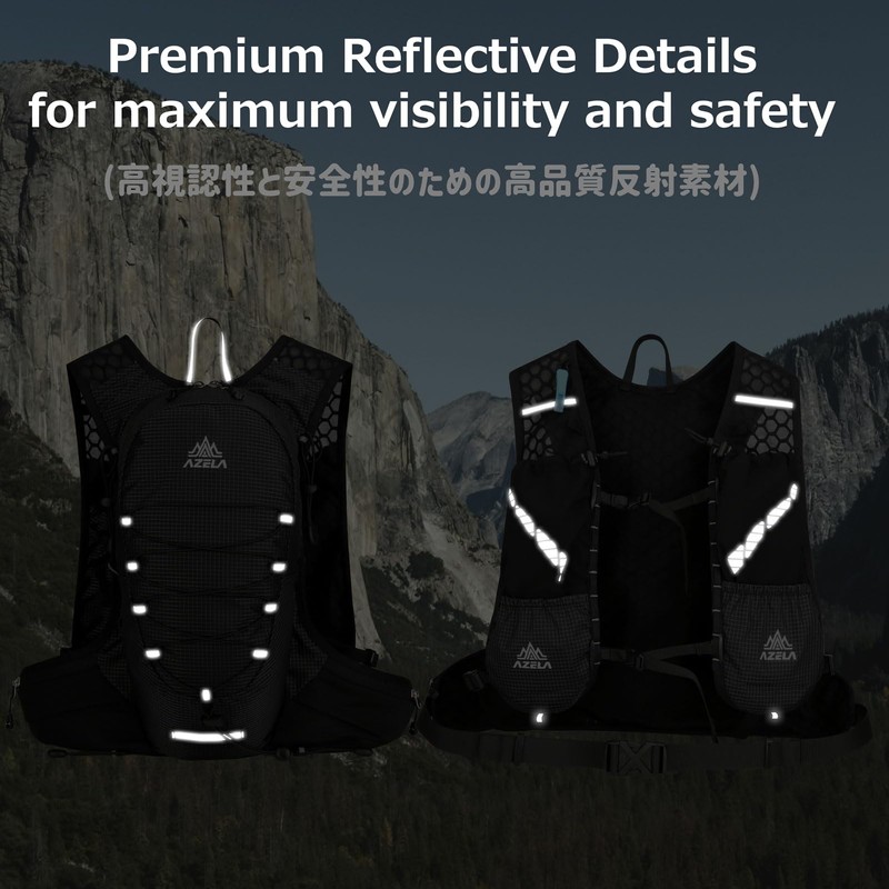 Azarxis Hydration Backpack 18L Waterproof Hiking Pack Lightweight Daypack Rucksack