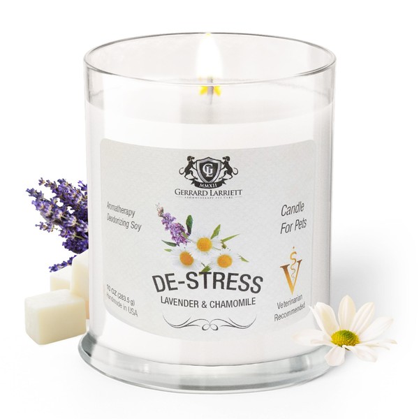 Gerrard Larriett - Deodorizing Soy Candles for Pets, Scented Candles