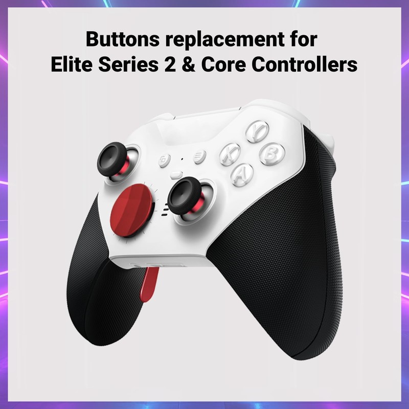 Elite Series 2 Gaming Controller Accessories Kit with Thumbsticks, D-Pads,