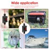 3PC 12V Waterproof Inline Power Switch Set-IP67 Weatherproof Inline Switch,10AWG