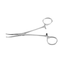 Rankin Kelly Forceps 6.25" Curved Serrated Jaws Hemostat Clamps - SurgicalExcel
