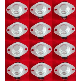 Scaroo 3387134 Dryer Operating Thermostat for Whirlpool Kenmore 12 Packs