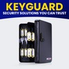 KeyGuard Dual Access Combination Key Cabinet With Black 4-Dial Combi-Cam