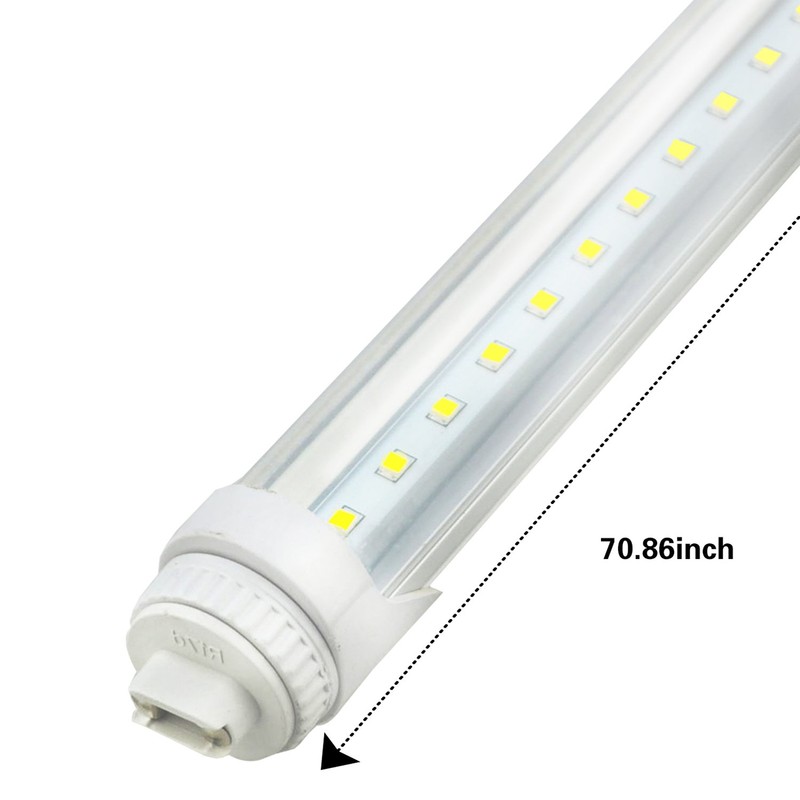 10 PCS R17D 6FT LED Tube Light, 30W F72T12/CW/HO LED