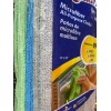 Quickie 16 Packs Microfiber All- Purpose 3 Colors Cloths 14"x14"