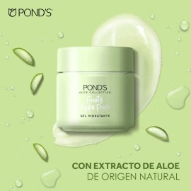 Pond's Fruity Hydra Fresh Gel Hidratante Facial con Aloe, Luminosidad y Frescura Sin Grasitud, 110g