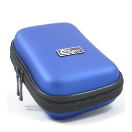 Ex-Pro ® Large Blue Hard Clam Shock Proof Digital Camera Case Bag