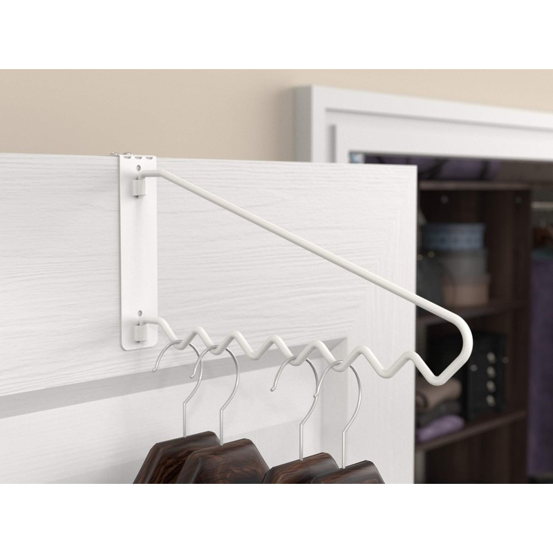 ClosetMaid Hanging Bar Valet Rod for Wall or Door Mount