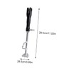 Mikinona Motorbike Retractable Side Foot Support Durable Kickstand for Electric
